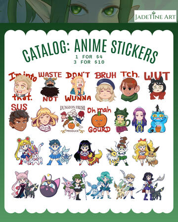 Anime Stickers