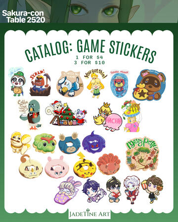 Videogame Stickers
