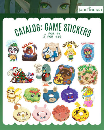 Videogame Stickers