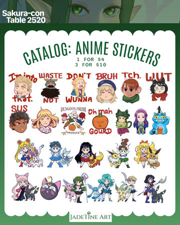 Anime Stickers Anime Stickers