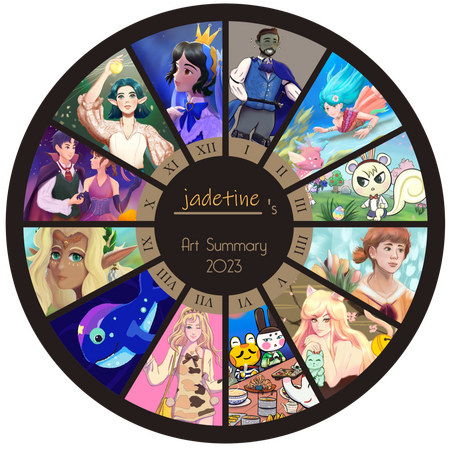 2023 Art Summary Jadetine art summary 2023